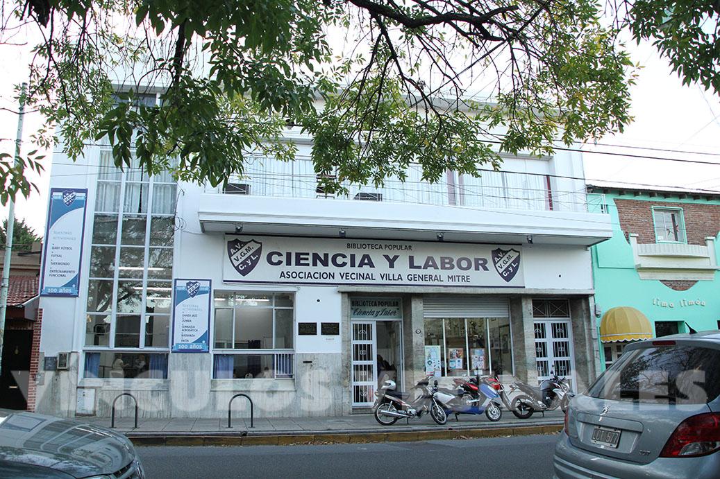 Biblioteca Popular Ciencia y Labor. Asociación Vecinal Villa General Mitre.  - Vínculos Vecinales